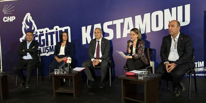 CHP, 'Eğitim Buluşmaları' için Kastamonu’da: 'Eğitim, Türkiye'nin gerçek beka sorunu'