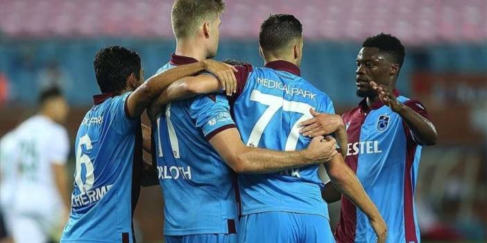 Trabzonspor, Konferans Ligi maçı kamp kadrosu açıklandı