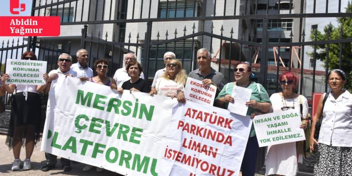 Mersin Çevre Platformu, Mersin Limanı'nda asbest iddialarını yargıya taşıdı: 'Kent ve insanlık suçu işleniyor'