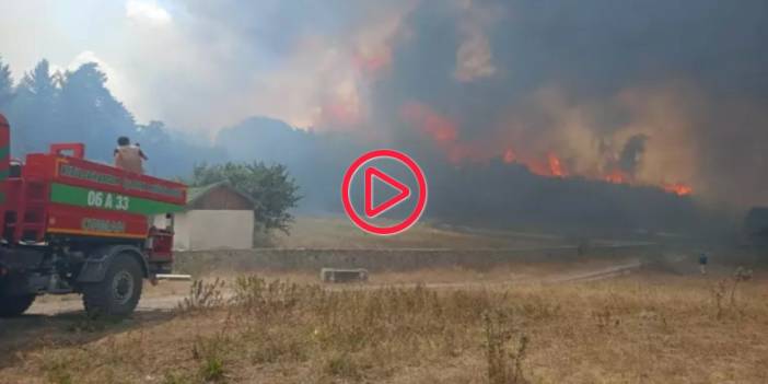 Ankara Kızılcahamam'daki orman yangını, Bolu Gerede'ye sıçradı... Bolu Valisi: Henüz kontrol altında alınamadı