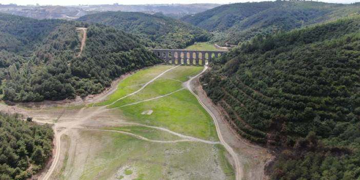 İstanbul'un barajlarındaki doluluk oranı yüzde 50'nin altına düştü