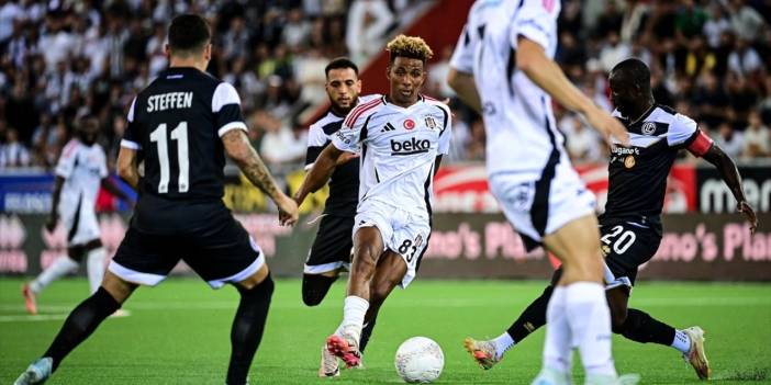 Beşiktaş Lugano deplasmanında 3-3 berabere kaldı