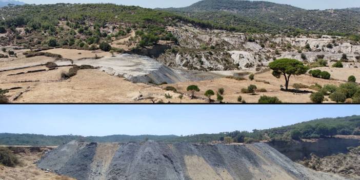 Latmos'ta linyit ocağı arkeolojik SİT alanına zarar verdi