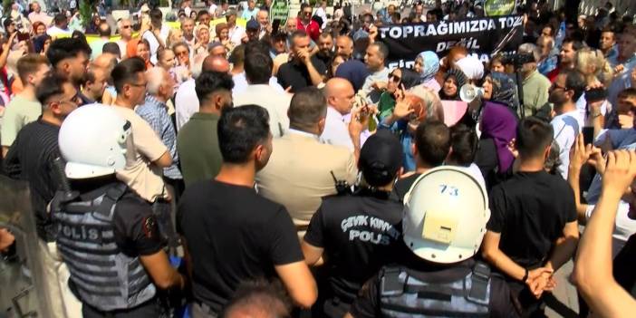 Sultangazi'de taş ocağı protestosu: Gözaltına alınanlar oldu, arbedede bir polis kalp krizi geçirdi