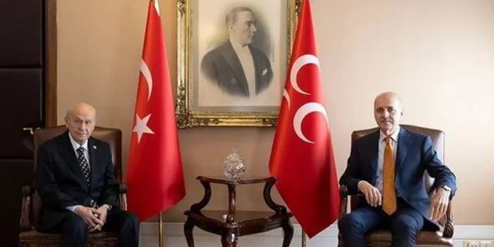 Kurtulmuş ile Bahçeli arasında sürpriz görüşme