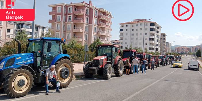 Keşanlı çiftçilerden eylem: Polis engeline rağmen traktörlerle ilçe merkezine girdiler