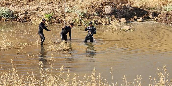 Narin'i arama çalışmaları 18'inci gününde: Gölet yine arandı, iz bulunamadı