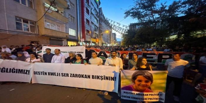 Narin Güran'ın katledilmesi Diyarbakır'da protesto edilldi