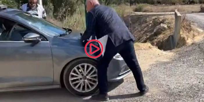 Polonez işçilerini ziyaret eden CHP'li Tanal'dan polislere tepki