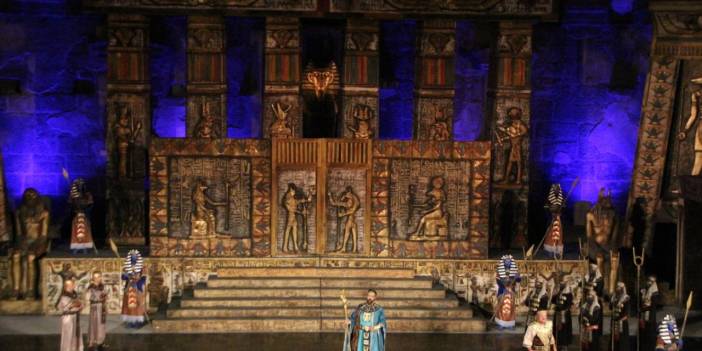 31. Uluslararası Aspendos Opera ve Bale Festivali 'Aida' temsili ile başladı