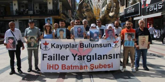 Kayıp yakınları Diyarbakır ve Batman'dan seslendi: 'Kayıplar bulunsun failleri yargılansın'