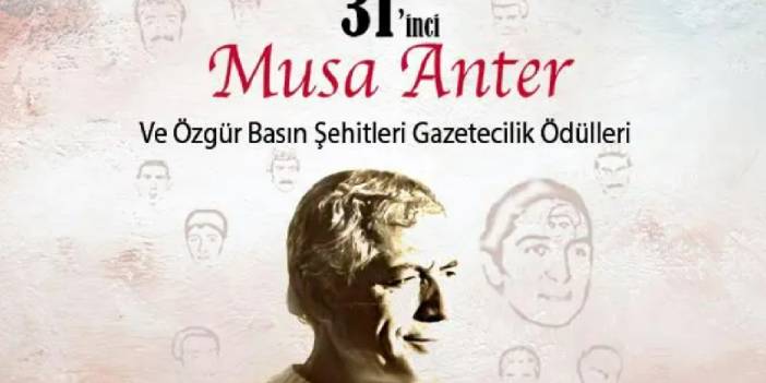 Musa Anter ve Özgür Basın Şehitleri Gazetecilik Ödülleri belirlendi