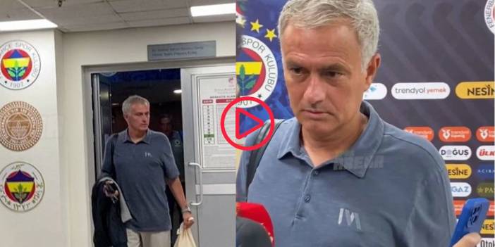 Mourinho, Beyaz TV ile tanıştı: 'Şaka mı yapıyorsun, ciddi misin?'