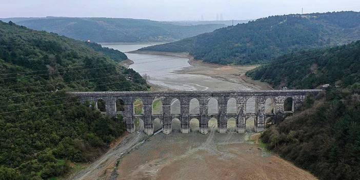 İstanbul'un barajlarındaki doluluk oranı yüzde 40'ın altına indi