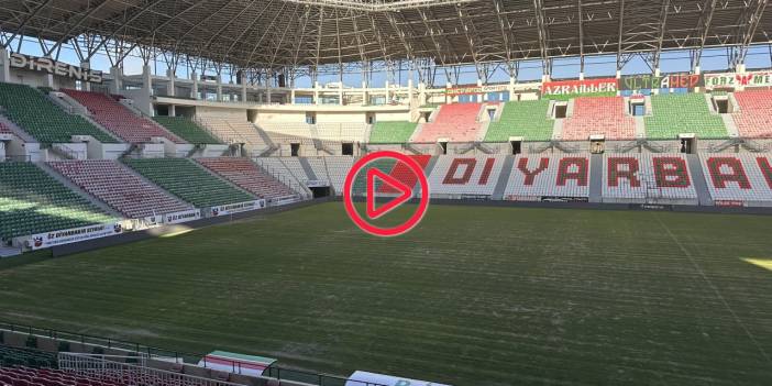 Bir taraftar Amedspor sahasının zeminini paylaştı, sosyal medyadan tepki yağdı: 'Karpuz eksen yeridir'