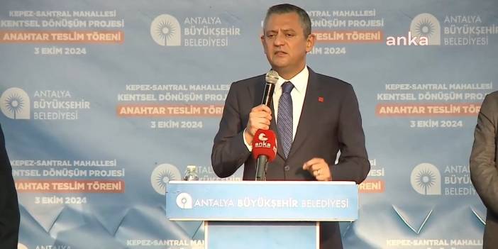 Özel'den Sinan Ateş davası yorumu: 'Eninde sonunda siyasi bağlantılara ulaşılması gerekiyor'