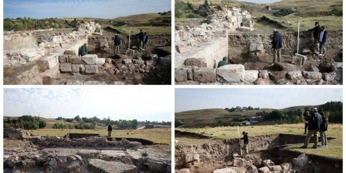 Eski Ahlat Şehri Kalesi'ndeki kazılarda su sarnıcı ortaya çıkarıldı