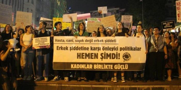 Kadınlar Taksim'den haykırdı: 'İktidar, cezasızlık politikasıyla erkekleri cesaretlendiriyor'