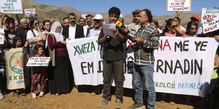 Kasor Havzası’ndaki madene tepki: '25 bin kişinin içme suyu yok olacak'