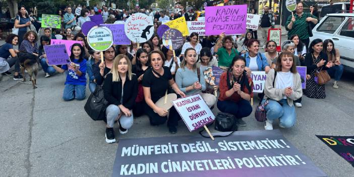 Birçok kentte, ‘kadın cinayetleri’ protesto edildi: Cinayet mahali bu ülkede güvende değiliz