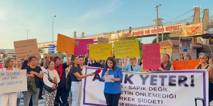 Üç kentte 'kadın cinayetleri' protestosu: Endişe duymadan özgürce yaşamak için sokaklardayız