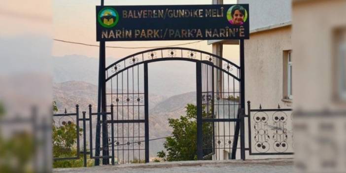 Şırnak'ta bir parka 'Narin' ismi verildi