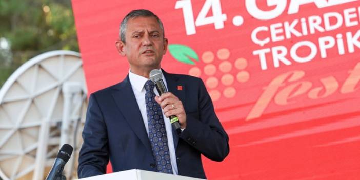 Özgür Özel: İsrail'le ticaret cayır cayır devam ediyor