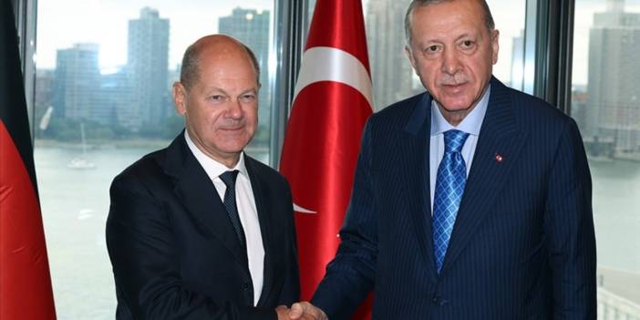 Almanya Başbakanı Olaf Scholz Türkiye'de