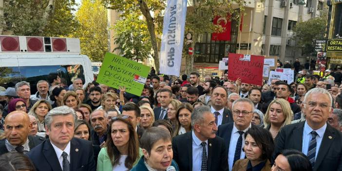 İl Sağlık Müdürlüğü önünde 'Yenidoğan çetesi' protestosu: Memişoğlu sorumlu, istifa etmelidir