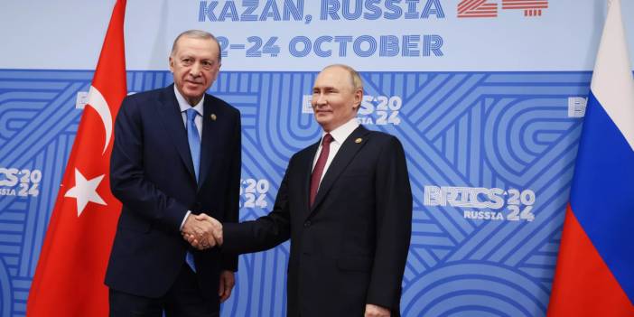 Erdoğan ile Putin görüştü