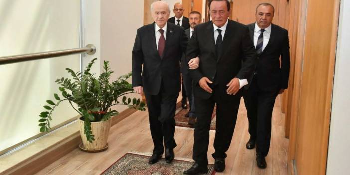 Alaattin Çakıcı, Devlet Bahçeli'yi ziyaret etti