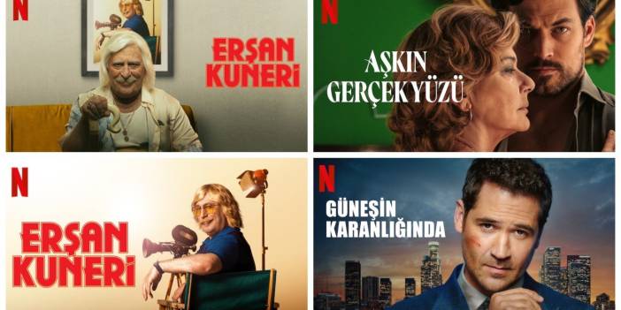 Netflix'te geçen hafta en çok izlenen diziler: Erşan Kuneri zirvede