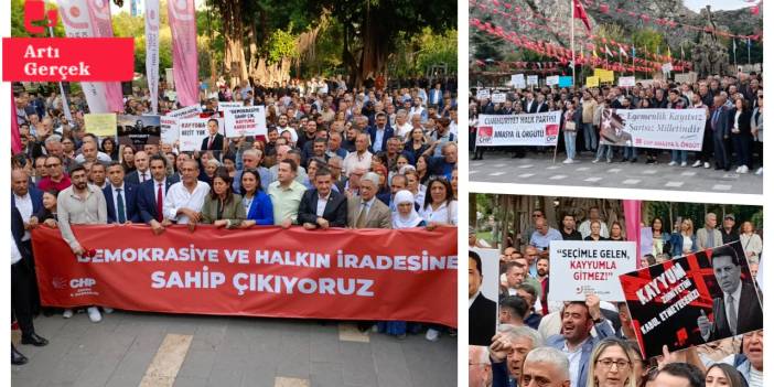 Esenyurt Belediyesi'ne kayyım atanması birçok kentte protesto edildi: 'Halkın iradesini çiğnetmeyeceğiz'