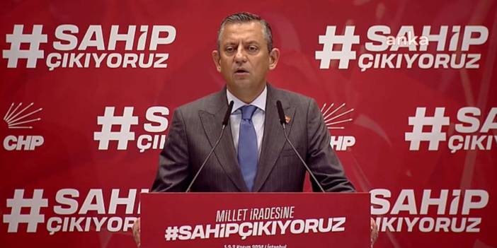 Özgür Özel: Elimizi Esenyurt'un üzerinden çekmemekte kararlıyız