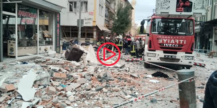 Çorum'da beş katlı binada doğalgaz patlaması: 1 ölü, 33 yaralı