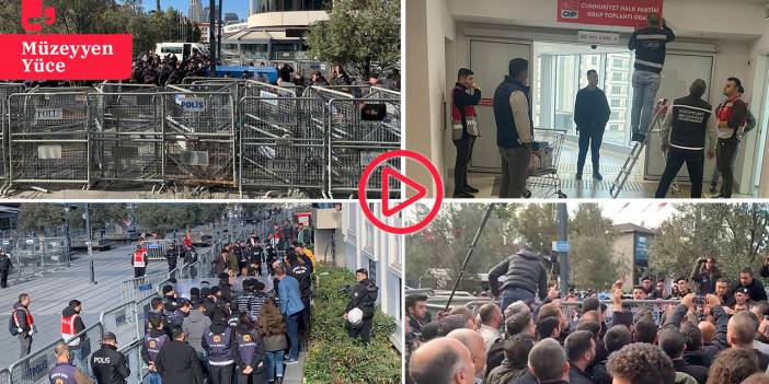 Esenyurt kayyımının talimatıyla CHP Grup Toplantı Odası kilitlendi, belediye önünde arbede yaşandı