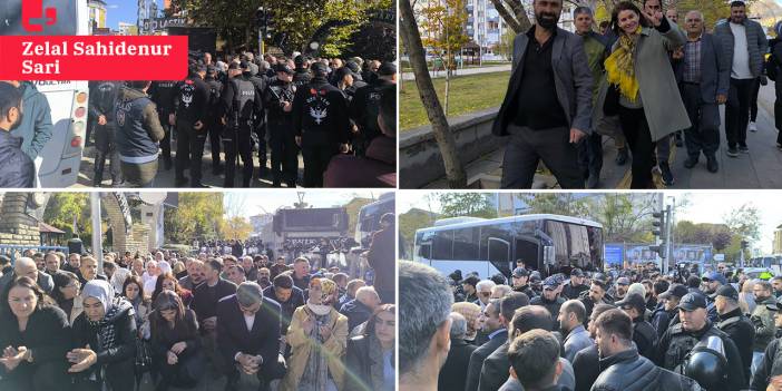 DEM Parti Van'da kayyım politikasını protesto etti