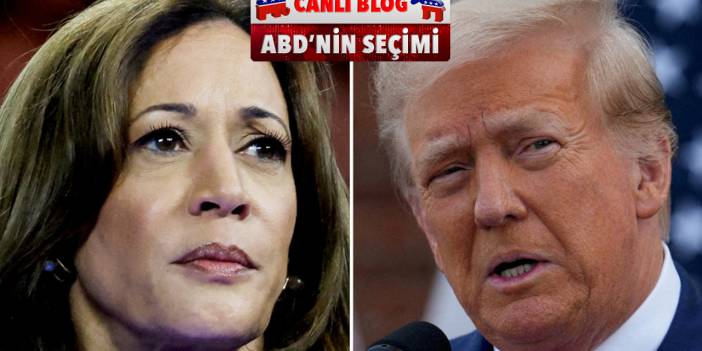 Dakika dakika ABD seçimleri |İlk sonuçlar netleşiyor: Trump 23 - Harris 3