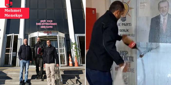 AKP binasına 'kola dökme davasında' ilk duruşma yapıldı: 'İsrail ile ticareti protesto ettim'