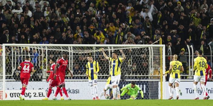 Fenerbahçe, Sivasspor'a karşı farkla kazandı: 4-0