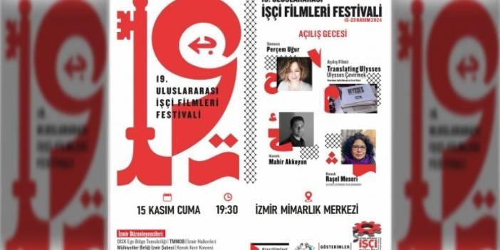 İşçi Filmleri Festivali 'Filistin' temasıyla başlıyor