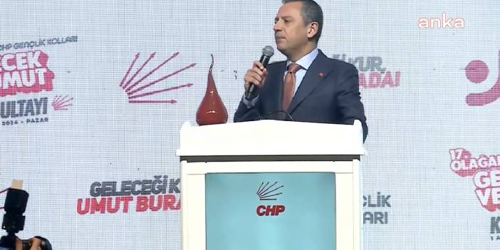 CHP lideri Özel gençlere seslendi: Kalkın ayağa