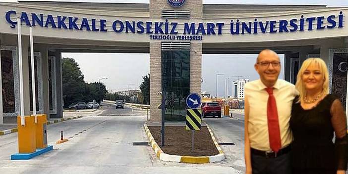 18 Mart Üniversitesi'nden Dekan eşine torpilli kadro: Birebir tarif etti