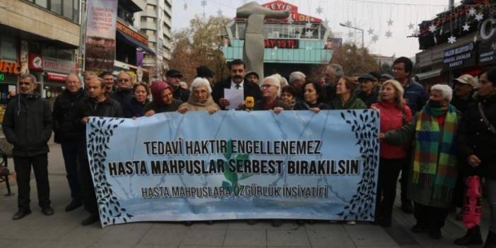 İstanbul ve Ankara'da hasta mahpuslara özgürlük talebi