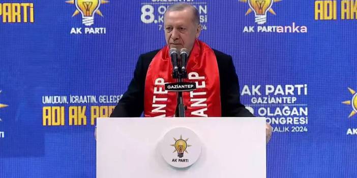 Erdoğan: Hiçbir ülkenin çakıl taşında dahi gözümüz yok