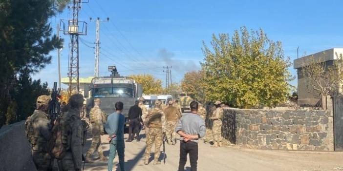 Şırnak'ta ablukaya alınan köyde dokuz gözaltı