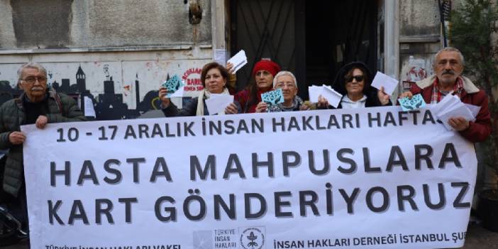 Hasta mahpuslara dayanışma kartı gönderildi: 'Tecrit bir işkence yöntemidir'