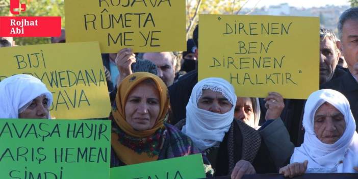 Sınırda barış nöbeti: 'Rojava'daki ortak yaşam sisteminin boğulmasına izin vermeyeceğiz'